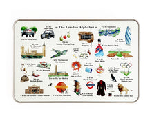 Load image into Gallery viewer, The London Alphabet Storage Tin
