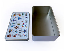 Load image into Gallery viewer, metal storage box open