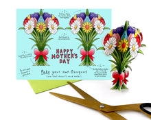 Load image into Gallery viewer, 'Make your Own Bouquet' Mother's Day Card