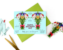 Load image into Gallery viewer, 'Make your Own Bouquet' Mother's Day Card