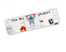 Load image into Gallery viewer, The Wedding Alphabet Tea Towel