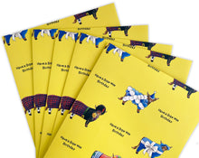 Load image into Gallery viewer, Highland Cow Birthday Gift Wrap