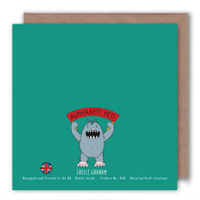 Load image into Gallery viewer, I is for The Iron Stove - Alphabet Greeting Card