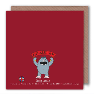N is for the Nutcracker and the Mouse King - Alphabet Greeting Card