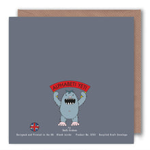 Load image into Gallery viewer, T is for The Three Billy Goats Gruff - Alphabet Greeting Card