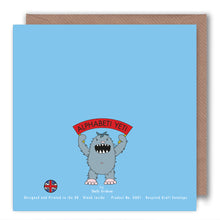 Load image into Gallery viewer, U is for The Ugly Duckling - Alphabet Greeting Card