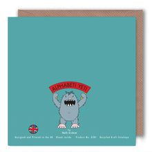 Load image into Gallery viewer, Z is for The Story of Zoulvisia - Alphabet Greeting Card