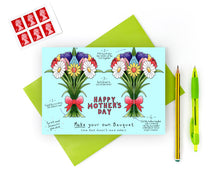 Load image into Gallery viewer, 'Make your Own Bouquet' Mother's Day Card