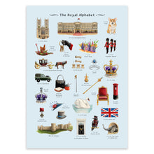 Load image into Gallery viewer, The Royal Alphabet Art Print