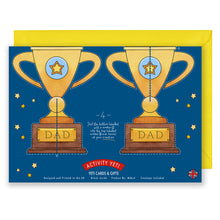 Load image into Gallery viewer, 'Make your Own Trophy' Father's Day Card