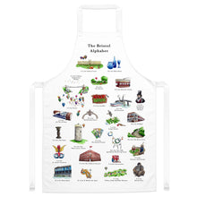 Load image into Gallery viewer, The Bristol Alphabet Apron - Adult
