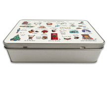 Load image into Gallery viewer, The Christmas Alphabet Storage Tin