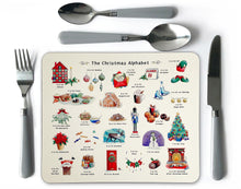 Load image into Gallery viewer, The Christmas Alphabet Placemat
