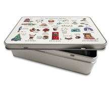 Load image into Gallery viewer, The Christmas Alphabet Storage Tin