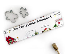 Load image into Gallery viewer, The Christmas Alphabet Tea Towel