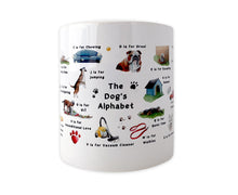 Load image into Gallery viewer, The Dog&#39;s Alphabet Mug

