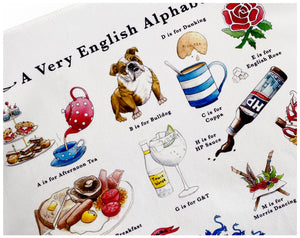 British Tea Towel Gift for Her