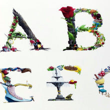 Load image into Gallery viewer, learn the alphabet poster learning chart