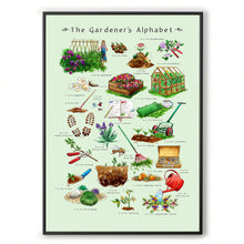 Load image into Gallery viewer, gardening gift idea for her The Gardeners Alphabet