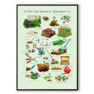 gardening gift idea for her The Gardeners Alphabet