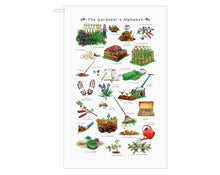 Load image into Gallery viewer, The Gardener's Alphabet Tea Towel Gift Idea
