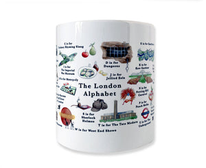 London souvenir ceramic mug gift idea for him