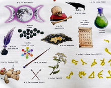 Load image into Gallery viewer, The Magical Alphabet Tea Towel