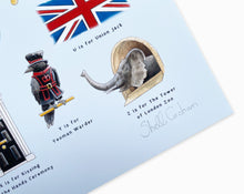 Load image into Gallery viewer, The Royal Alphabet Art Print