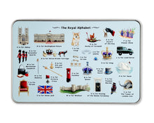 Load image into Gallery viewer, The Royal Alphabet Storage Tin