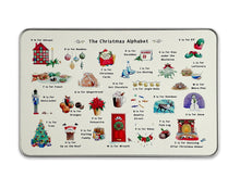 Load image into Gallery viewer, The Christmas Alphabet Storage Tin