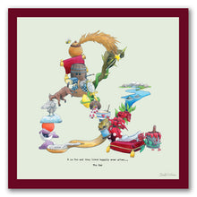 Load image into Gallery viewer, wall art alphabet letter &