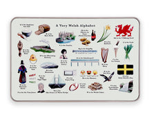 Load image into Gallery viewer, A Very Welsh Alphabet Storage Tin