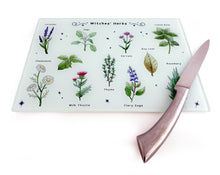 Load image into Gallery viewer, Wiccan home decor, witches cutting board Edit alt text