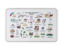 Load image into Gallery viewer, The British Springtime Alphabet Storage Tin
