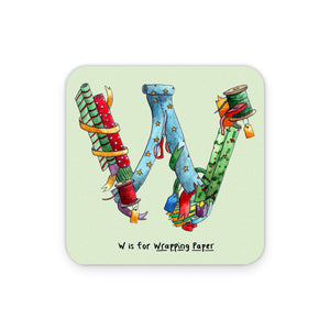 Christmas Alphabet Coasters