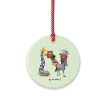Load image into Gallery viewer, The Christmas Alphabet Ceramic Tree Decorations

