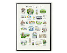 Load image into Gallery viewer, The Clifton Alphabet Art Print
