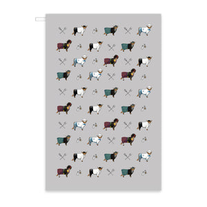 Highland Cow Tea Towel