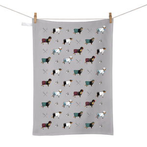 Highland Cow Tea Towel