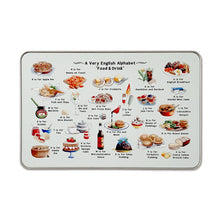 Load image into Gallery viewer, A Very English Alphabet &#39;Food &amp; Drink&#39; Storage Tin
