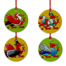 Load image into Gallery viewer, Welsh Dragon Christmas Tree Decorations
