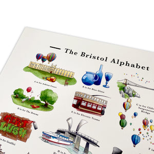 The Bristol Alphabet Art Print