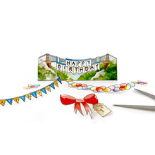 Load image into Gallery viewer, Decorate the Clifton Suspension Bridge Birthday Card
