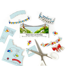 Load image into Gallery viewer, Decorate the Clifton Suspension Bridge Birthday Card
