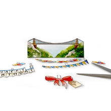 Load image into Gallery viewer, Decorate the Clifton Suspension Bridge Birthday Card
