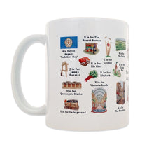 Load image into Gallery viewer, The Yorkshire Alphabet Mug
