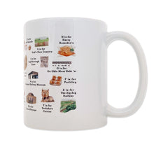 Load image into Gallery viewer, The Yorkshire Alphabet Mug
