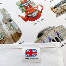 Load image into Gallery viewer, The Yorkshire Alphabet Tea Towel
