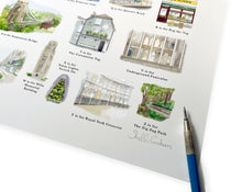 Load image into Gallery viewer, The Clifton Alphabet Art Print
