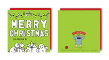 Load image into Gallery viewer, Pack of 10 Mixed Children&#39;s Christmas Cards
